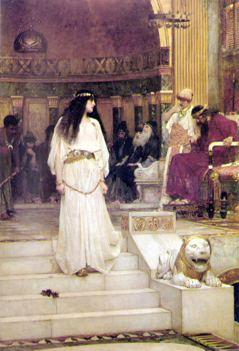 Mariamne leaving the Judgement-1887